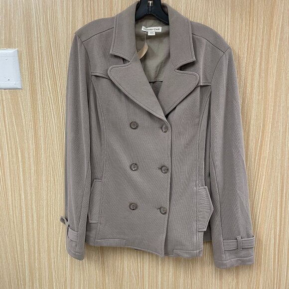 Coldwater Creek Gray Jacket size 14-16 - Picture 1 of 5